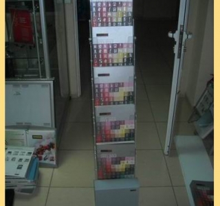 Display brosuri zig-zag ECO
